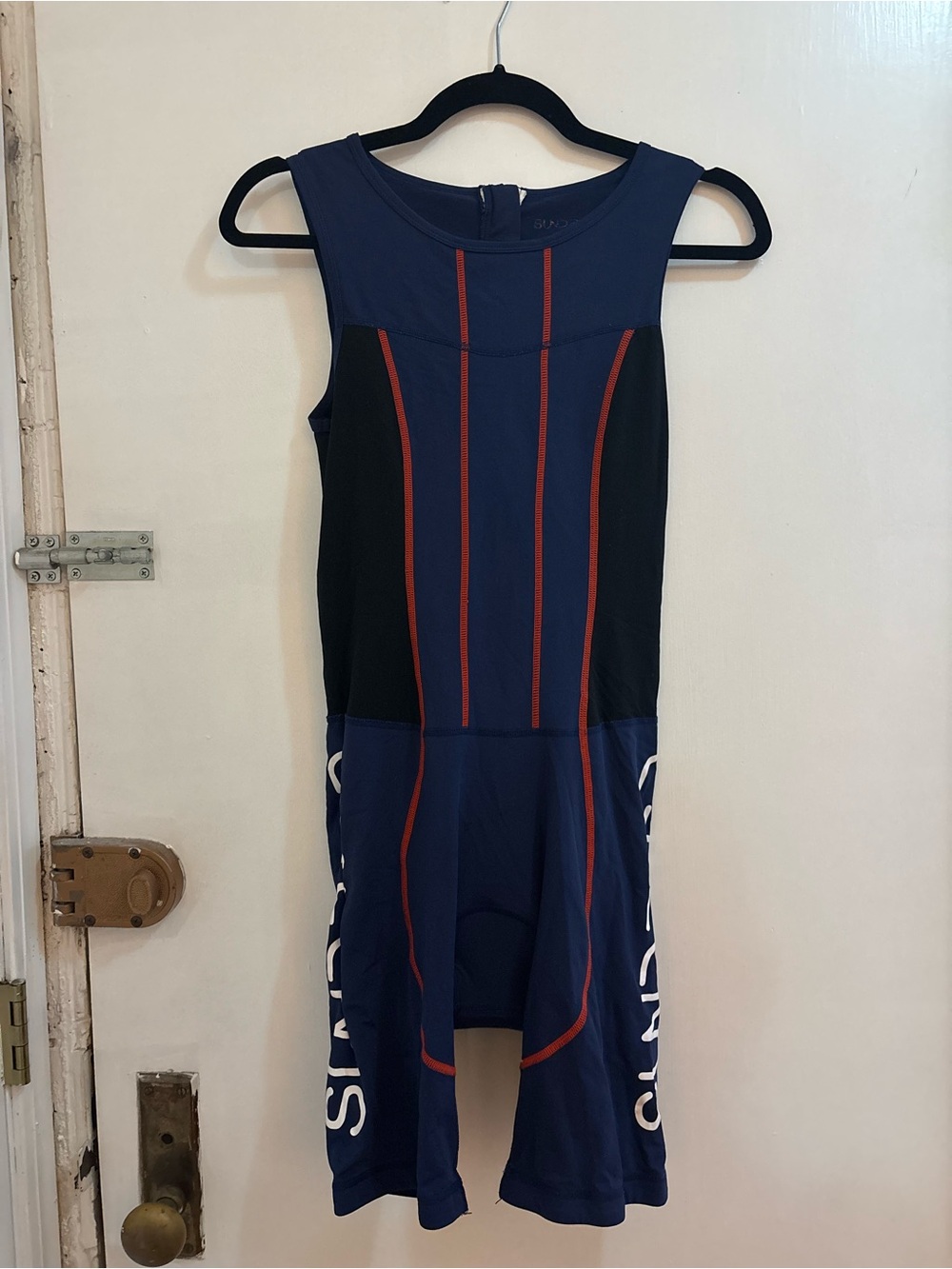 Sundried Suit Blue Cycling Kit Triathlon Tri Padded Seat Skinsuit